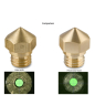 Preview: PrimaCreator MK8 Brass Nozzle - 4 pcs