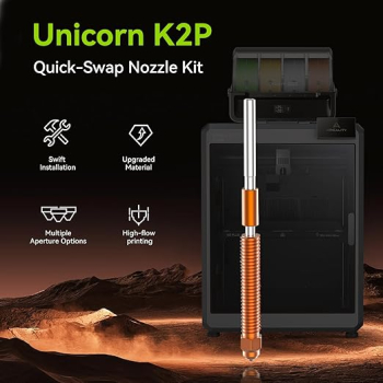 Creality Unicorn K2P Quick-Swap Nozzle for K2 Plus