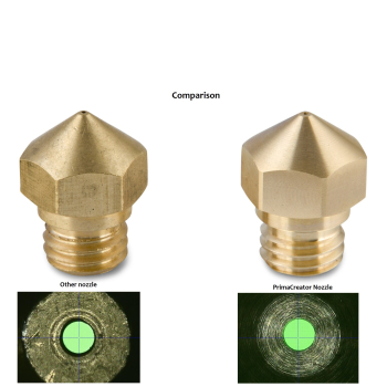 Preview: PrimaCreator MK8 Brass Nozzle - 4 pcs