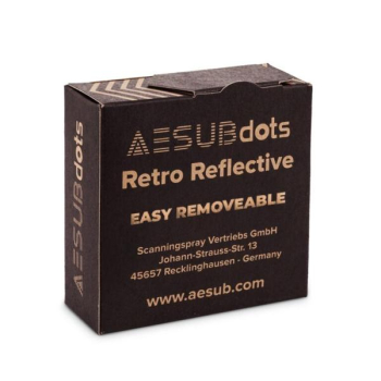 AESUBdots - Targets retro easy remove (Referenzpunkte) 3000 pieces