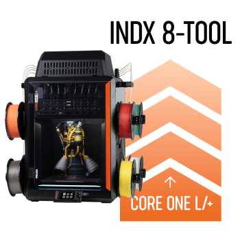 Preview: INDX 4- oder 8-Werkzeug Umrüstsatz für CORE One L+