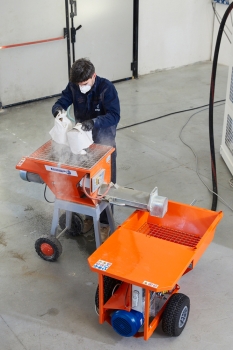 WASP Delta 3MT CONCRETE IND. 4.0 + LDM WASP EXTRUDER XXL