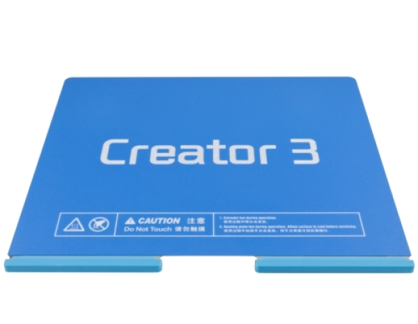 Flashforge Creator 3 Stahlfeder Druckplatte mit Beschichtung