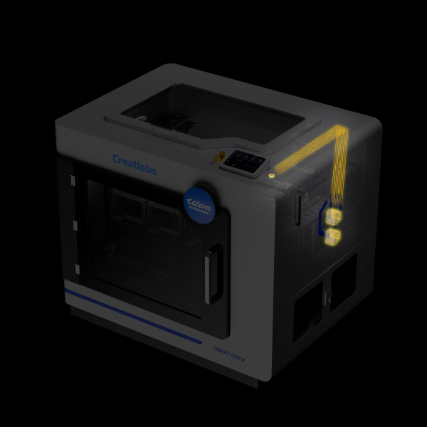 D800 Ultra 大尺寸工业级3D打印机 | Creatlabs Ultra 系列