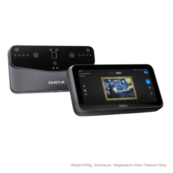 Shining 3D EinStar VEGA Titanium Gray 3D Scanner